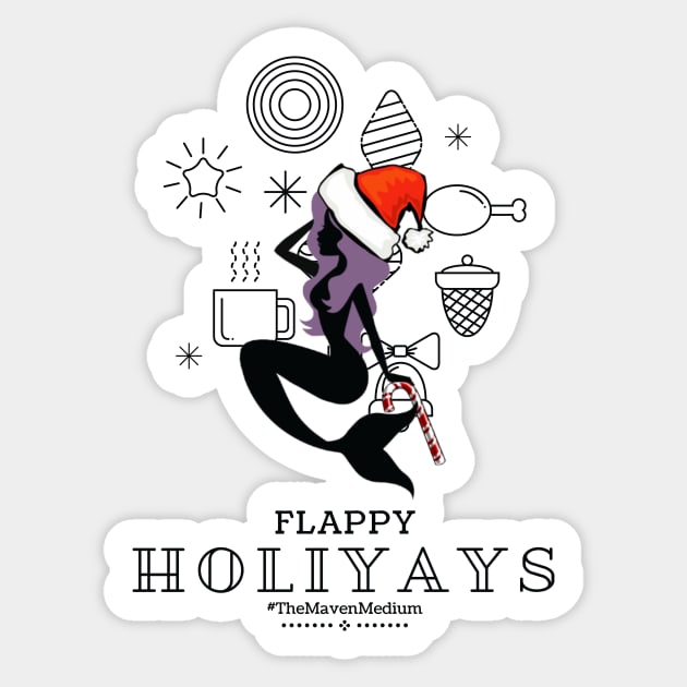 The Maven Medium- Flappy Holiyays Sticker by TheMavenMedium